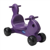 Squirrel Ride - On / Walker with Handles in Purple