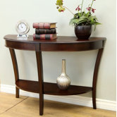 Half - Round Console Table