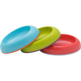 3 Pack Asst Dish Stayput Toddler Bowls in Blue Raspberry / Grape / Cherry