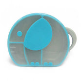 Trunk Snack Box in Gray / Blue