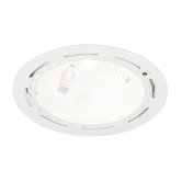 Radius One Light Recessed Ceiling Accessory in Gloss White Paint