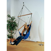 Swinger Hanging Chair Set in Blue