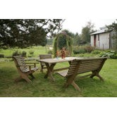 Nowg Targ 3 Piece Rectangle Dining Set