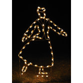 Victorian Skater Woman Light