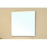 Preston Bathroom Mirror in Medium Walnut