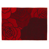 Infinite Petal Red Rug