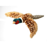 Large Plush Pheasant Dog Toy in Brown ( 1 Piece Pack)