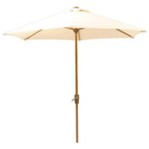 2.5m Woodlook Parasol in Ivory