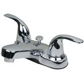 Centerset Bathroom Faucet with Double Handles