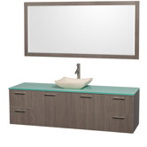 Amare 72" Single Bathroom Vanity Set