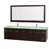 Centra 80" Double Bathroom Vanity Set