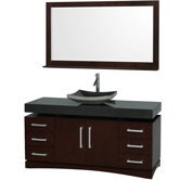 Monterey 60" Single Bathroom Vanity Set