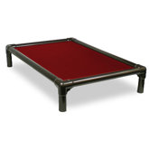Standard Elevated Chew-Proof Dog Bed in Walnut
