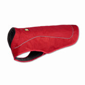 K-9 Overcoat Utility Dog Jacket in Red Currant
