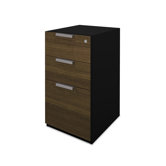 Pro-Concept Assembled Pedestal in Milk Chocolate Bamboo and Black