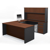 Prestige U-Shaped Desk Office Suite with Hutch