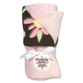 Blossoms Reversible Velour Baby Blanket