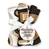 Hot Cocoa Five Piece Terry Wash Cloth Set