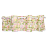 Nantucket Pink Grommet-Style Window Valance
