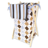 Prep School Blue Hamper Set with Frame