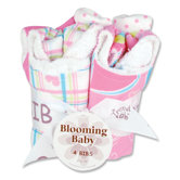 Groovy Love Blooming Bouquet Bib (4 Pack)