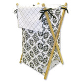Versailles Hamper Set in Black and White