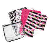 Zahara Zipper Pouch and Cloths Gift Set