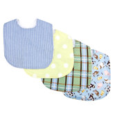 Baby Barnyard Bouquet Bib (Set of 4 Pack)