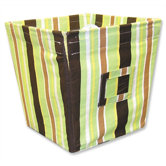 Giggles Medium Fabric Storage Bin in Stripe