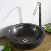 Waschbecken "Nusa" in Schwarz