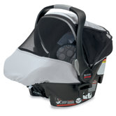 Infant Car Seat Sun and Bug Cover
