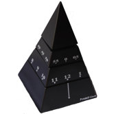 Pyramid Wall Clock