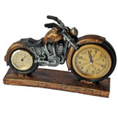 Retro Motorcycle Wall Clock