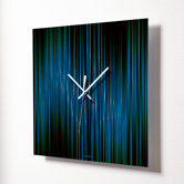 Lineas Aqua Wall Clock