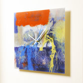 Off Axis Wall Clock