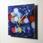 Rainy Night Commute Wall Clock