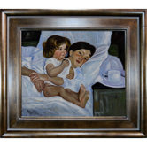 Breakfast in Bed Canvas Art by Mary Cassatt Traditional