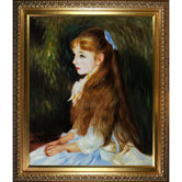 Irene Cahen D'Anvers (1872-1963), 1880 Canvas Art by Pierre Auguste Renoir Traditional