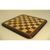 21" Rosewood / Maple Thick Veneer Chess Board