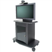 Plana Series 42" Tall Metal Plasma Cart - Holds a 42" Screen