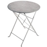 Zinc 60 cm Round Table