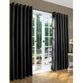 Weathermate Solid Insulated Color Grommet Top Curtain