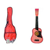 Kids' Toy Acoustic Guitar Kit in Pink