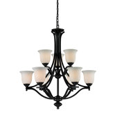 Lagoon 9 Light Mini Chandelier