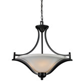 Lagoon 3 Light Bowl Pendant