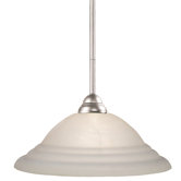Riviera 1 Light Billiard Pendant