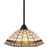 Riviera 1 Light Billiard Pendant