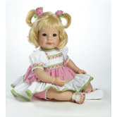 Baby Doll "Polka Dot Rose" Light Blonde Hair / Brown Eyes
