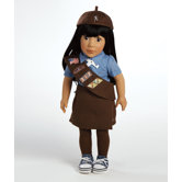 Play Doll Ava - Girl Scout Brownie Doll and Costume