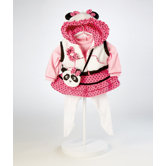 20" Baby Doll Panda Fun Costume